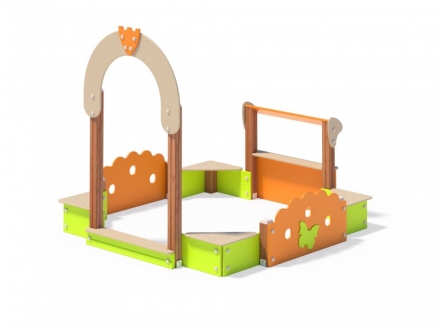 МФ 3.111 Песочница со спойлером и аркой оптом, фото 4