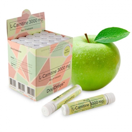 L-Carnitine 3000мг 25мл Яблоко оптом, фото 2