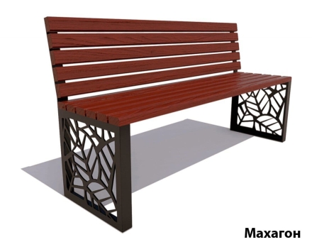 Парковая скамейка Севастополь, Сосна (без подлокотников) 2,5 м оптом, фото 3