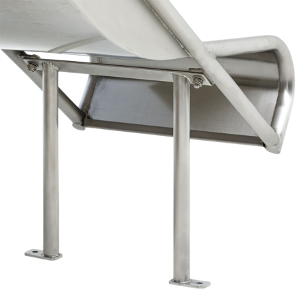 Скат KBT Steg-on L1,5 H0,5-0,6 из нержавеющей стали для игровых площадок оптом, фото 3