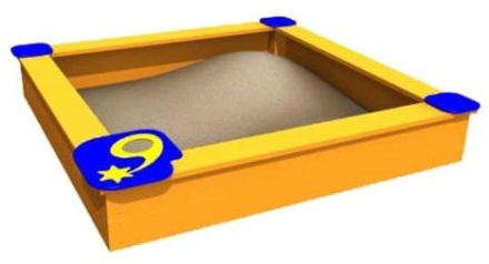 Песочница Луна СКИ 115 для детской площадки оптом, фото 1