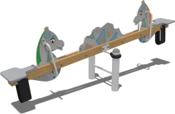 Качели-балансир Галоп КЧ101.00.1 для детских площадок, фото 1 Качели-балансир Галоп КЧ101.00.1 для детских площадок, фото 1