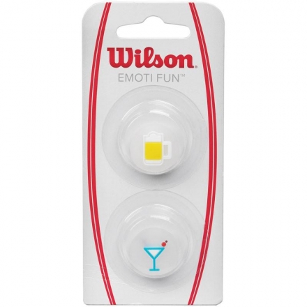 Виброгаситель Wilson Emoti-Fun Beer, арт.WRZ538300, матовый белый оптом, фото 1