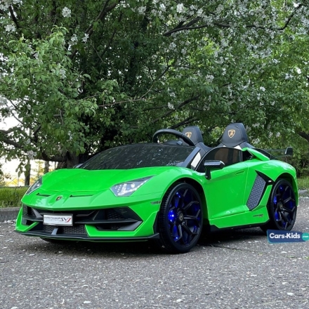 Электромобиль Lamborghini Aventador SVJ 24V зеленый оптом, фото 1
