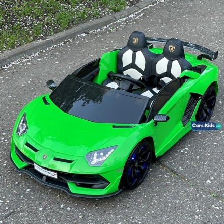 Электромобиль Lamborghini Aventador SVJ 24V зеленый оптом, фото 2