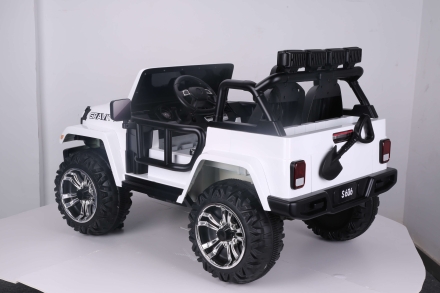 Детский электромобиль T444TT 4WD (Белый) Т444ТТ оптом, фото 5