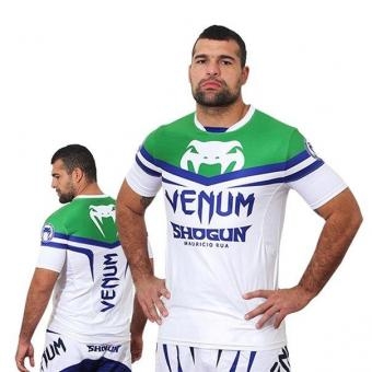 Футболка Venum Shogun UFC161 Edition Dry Fit White/Green оптом, фото 2