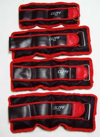 Утяжелители на ноги Cliff дробь 3,0кг (2х1,5кг) оптом, фото 1