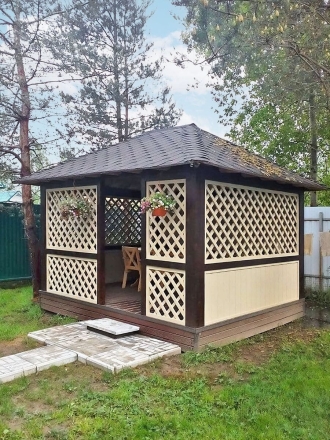 Прямоугольная беседка ШАТЕР оптом, фото 2