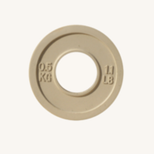 Диск JOHNS d51мм, цветной обрезиненный, 0,5кг оптом, фото 1