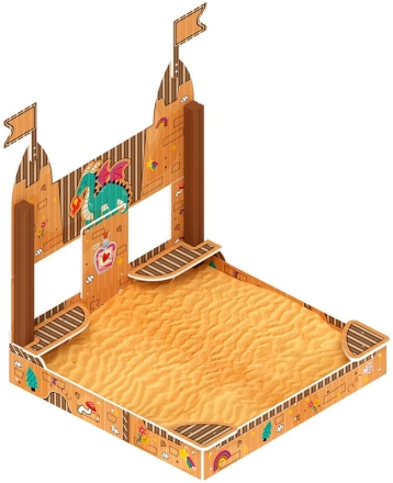 Песочница Королевство (Картонное) ИО 5.15.01-12 оптом, фото 4
