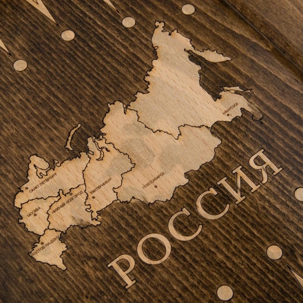 Нарды резные &quot;Россия&quot; с бронзой, Mirzoyan оптом, фото 4