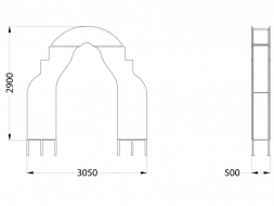 МФ 7.221 Входная Арка Граффити, фото 2