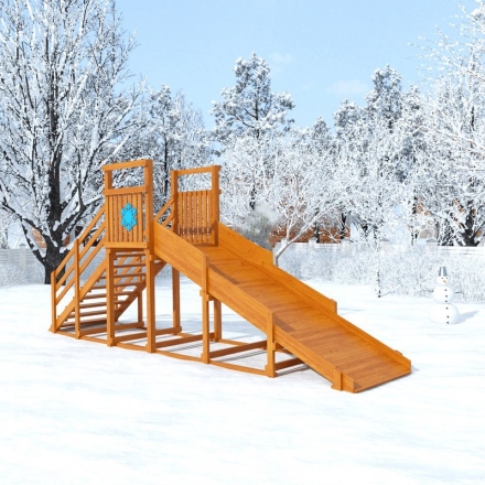 Зимняя горка Snow Fox Start (скат 4 м) оптом, фото 6