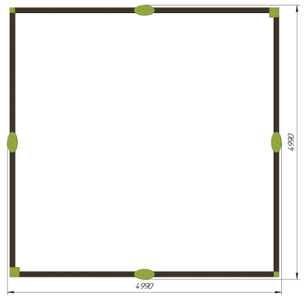 Песочница Стрекоза L ПСL-05 для детской площадки оптом, фото 2