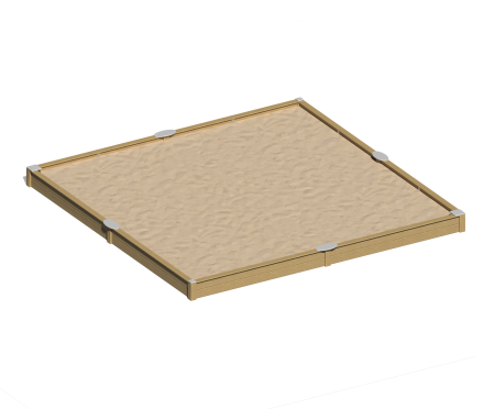 Песочница Стрекоза L ПСL-05 для детской площадки оптом, фото 1