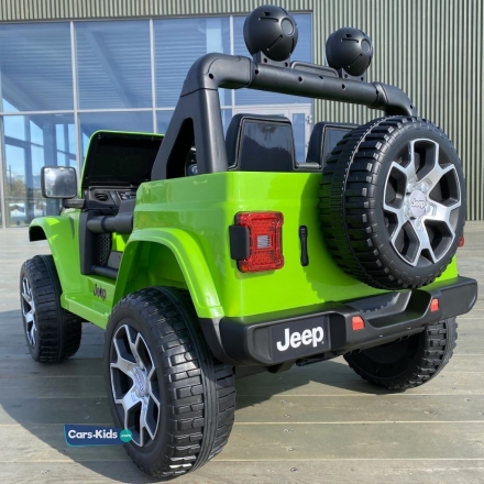 Электромобиль Jeep Rubicon 4WD зеленый оптом, фото 3