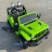 Электромобиль Jeep Rubicon 4WD зеленый оптом