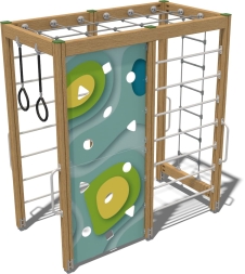Детский спортивный комплекс Аквамарин Papercut СРО101.00.1.1 для улицы, фото 1 Детский спортивный комплекс Аквамарин Papercut СРО101.00.1.1 для улицы, фото 1