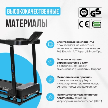 Беговая дорожка домашняя OXYGEN FITNESS MANGAN B оптом, фото 8