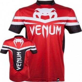 Футболка Venum - Aldo UFC 163 Walk-Out Dry Fit - Red &amp; Black оптом, фото 1