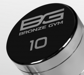 BRONZE GYM BG-PA-DB-C10 Гантель хромированная 10 кг оптом, фото 5