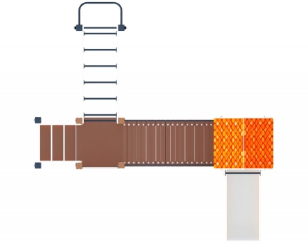 Детская игровая площадка Полянка ДИК 1.16.06-01 Н 750 оптом, фото 5