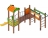 Детская игровая площадка Полянка ДИК 1.16.06-01 Н 750 оптом