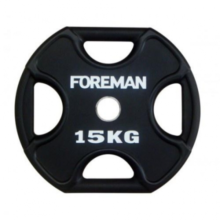 Диск X-Training уретановый FOREMAN FM/UPX-15KG-BK (15 кг) оптом, фото 1