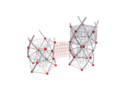 УК 7.456.11 Две башни 2 и 3 этажа с мостом нерж и пор.окрас УК 7.456.11 Две башни 2 и 3 этажа с мостом нерж и пор.окрас