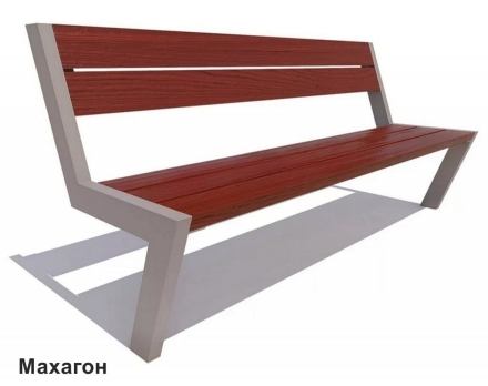 Скамейка Печора, Лиственница 2,0 м оптом, фото 4