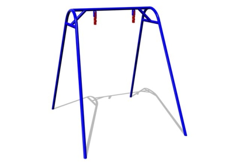 Детские качели Малыш К013 с креслом К045 для игровых площадок оптом, фото 2