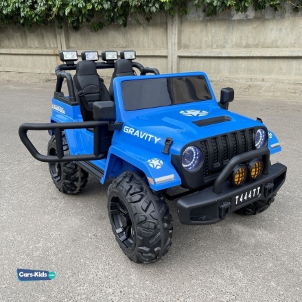 Электромобиль Jeep Wrangler S606 4WD синий оптом, фото 9