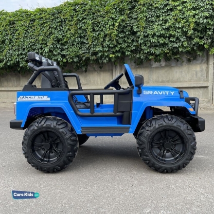 Электромобиль Jeep Wrangler S606 4WD синий оптом, фото 2