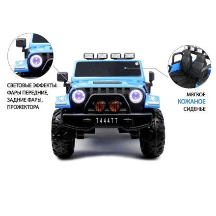 Электромобиль Jeep Wrangler S606 4WD синий оптом, фото 11