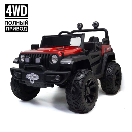 Электромобиль Jeep C555CC 4WD красный оптом, фото 1