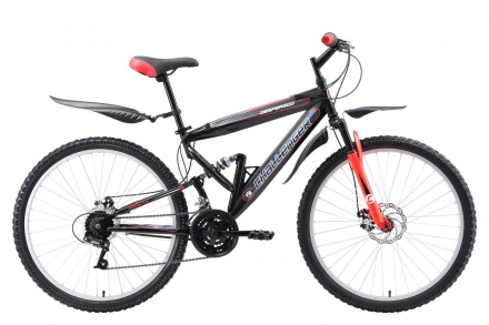 Велосипед Challenger Desperado FS 26 D чёрный/красный/белый 20&#039;&#039; оптом, фото 1