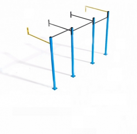 Пристенная рама из 3-х турников оптом, фото 2