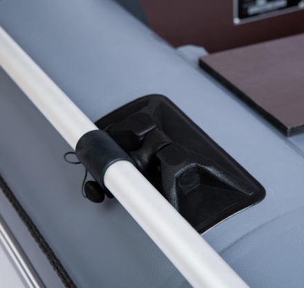 Лодка надувная 230 TL  (Пайол фанерный книжка) (зеленая, серая) оптом, фото 7