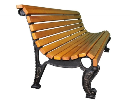 Скамейка Керчь, Лиственница 2,5 м оптом, фото 3