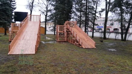 Зимняя горка SWAN-3 оптом, фото 9