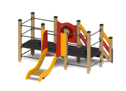 Детская горка Кая ГР-18 H=700 для игровой площадки, фото 1