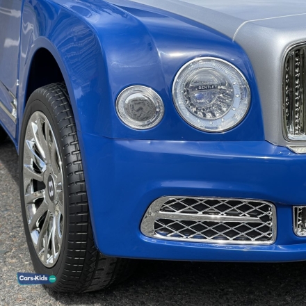 Детский электромобиль Bentley Mulsanne JE1006 синий оптом, фото 9