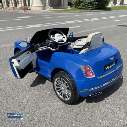 Детский электромобиль Bentley Mulsanne JE1006 синий оптом, фото 2