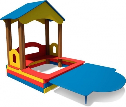 Песочница - домик ТЕ320  оптом, фото 1