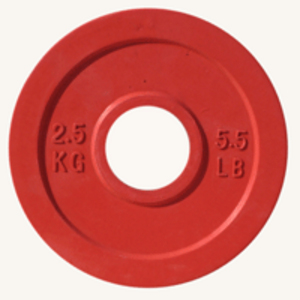 Диск JOHNS d51мм, цветной обрезиненный, 2,5кг оптом, фото 1