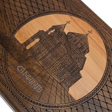 Нарды резные &quot;Рипсиме - Орнамент&quot; 60, Zakaryan оптом, фото 2