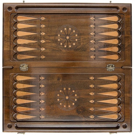 Нарды резные &quot;Рипсиме - Орнамент&quot; 60, Zakaryan оптом, фото 4