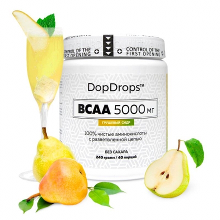 BCAA 5000мг 40serv Грушевый cидр оптом, фото 1