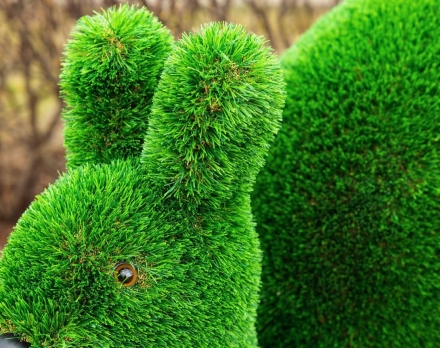Топиари Белочка с кольцом под кашпо газон Eco оптом, фото 7